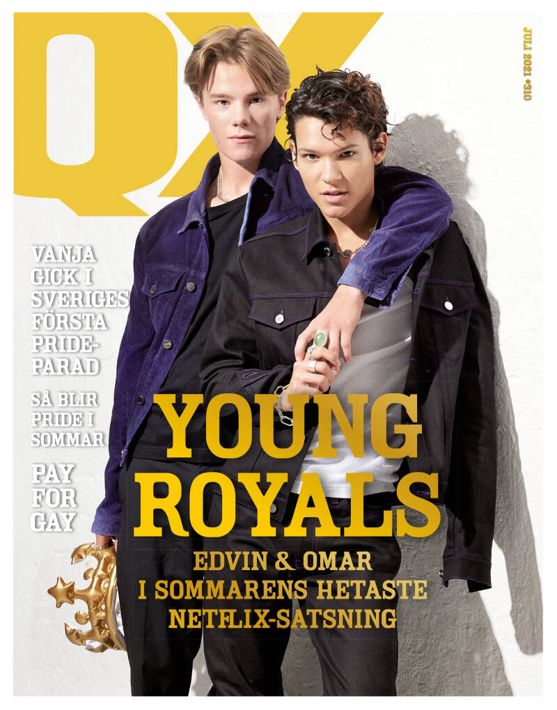 Omar Rudberg QX magazine