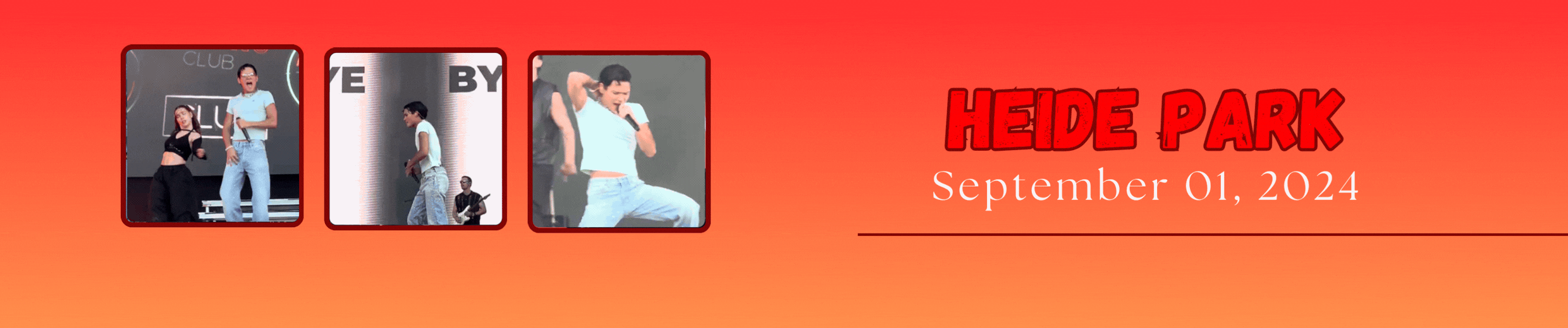 Omar Rudberg Heide Park. September, 2024