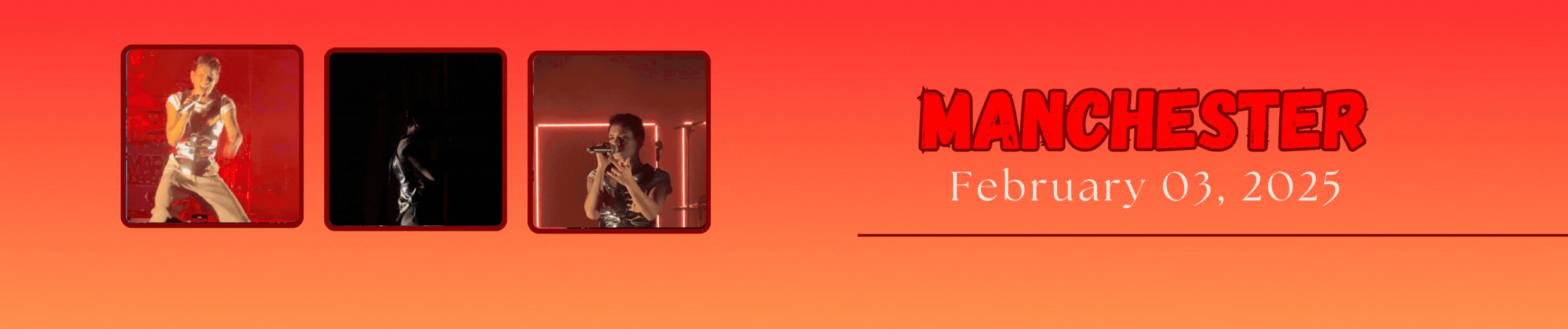 Omar Rudberg Every NIght Fantasy Tour. Manchester