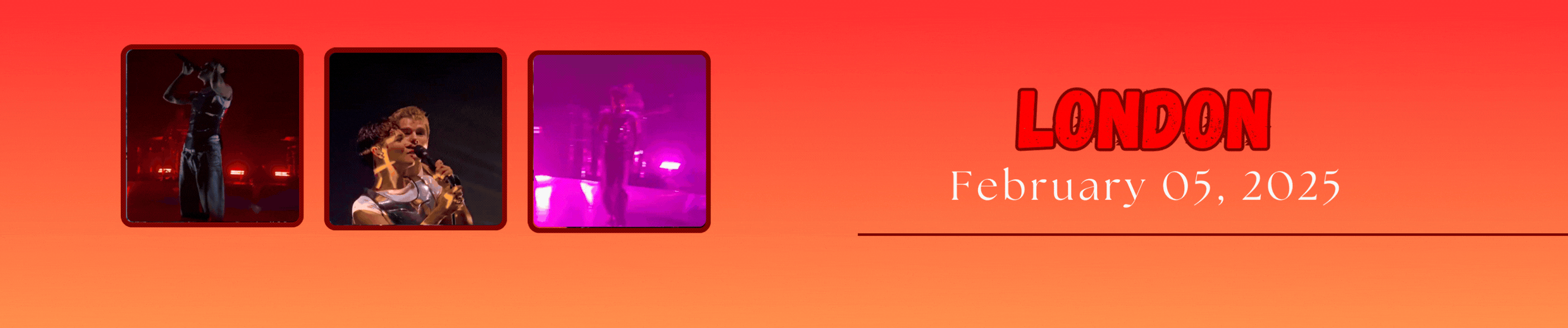 Omar Rudberg Every NIght Fantasy Tour. London