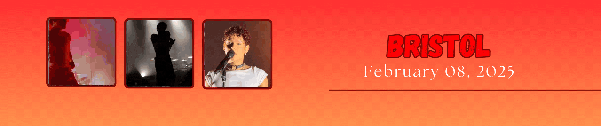 Omar Rudberg Every NIght Fantasy Tour. Bristol