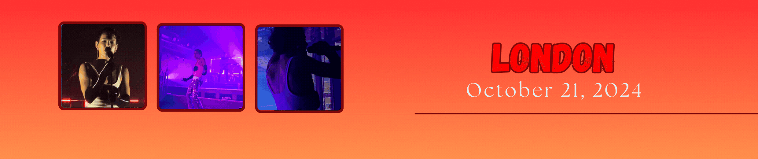 Omar Rudberg London. Fall Tour 2024