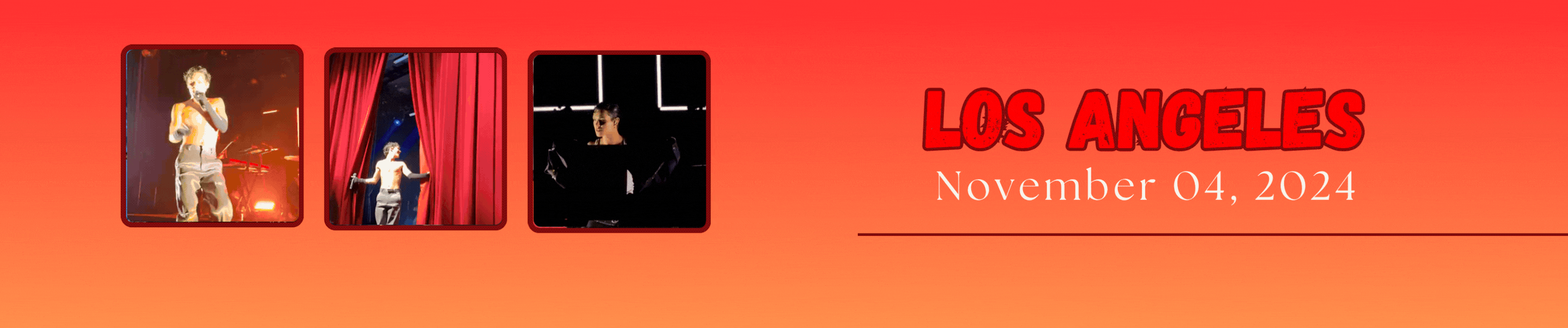 Fall Tour Los Angeles