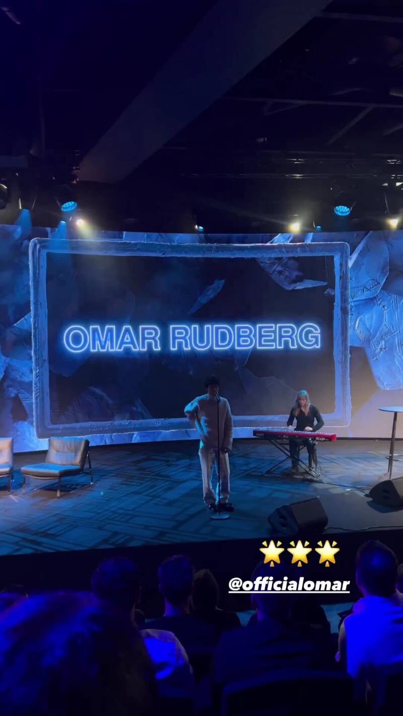 Omar Rudberg Mitt Ibland Oss book launch
