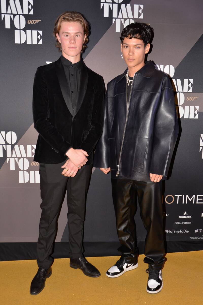 Omar Rudberg No time to die premiere