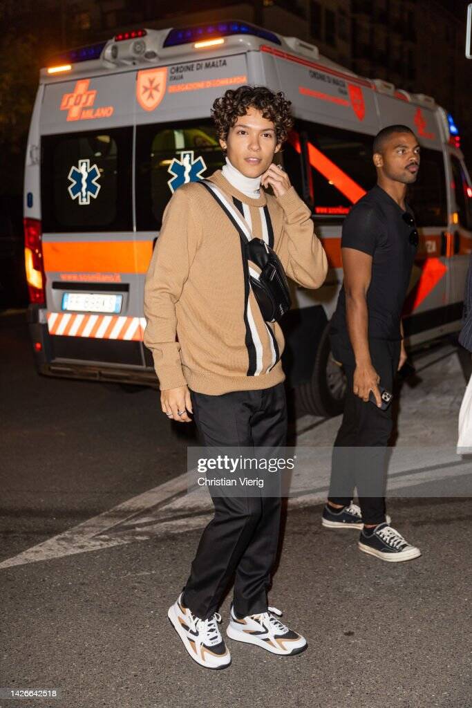 Omar Rudberg Milan Fashion Week 2022