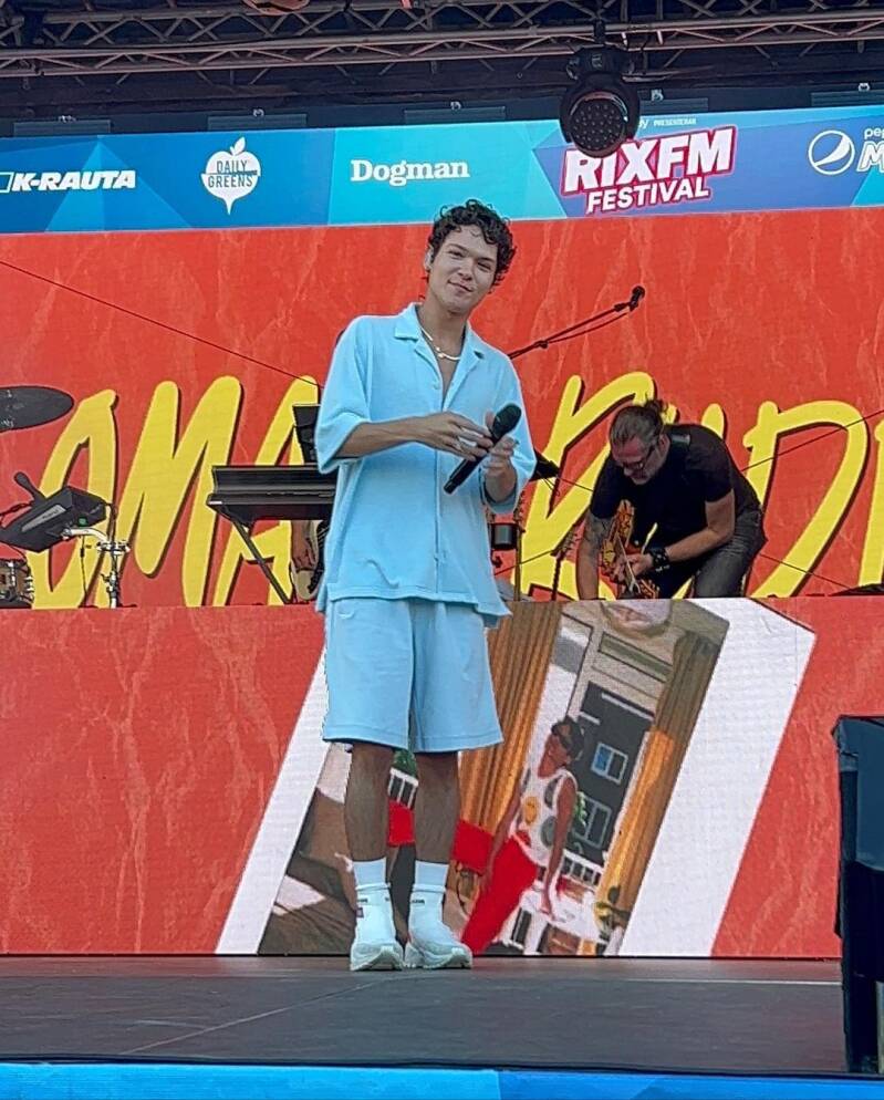 Omar Rudberg Rix FM Festival - Eskilstuna 2022 