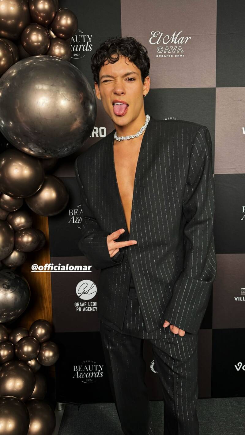 Omar Rudberg Swedish Beauty Awards 2024