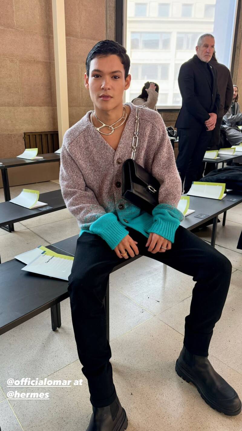 Omar Rudberg Paris Fashion Week January 2024