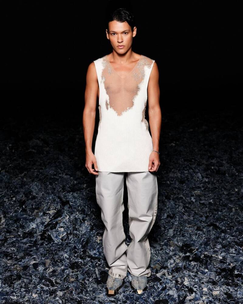 Omar Rudberg Milan Fashion Week - Diesel