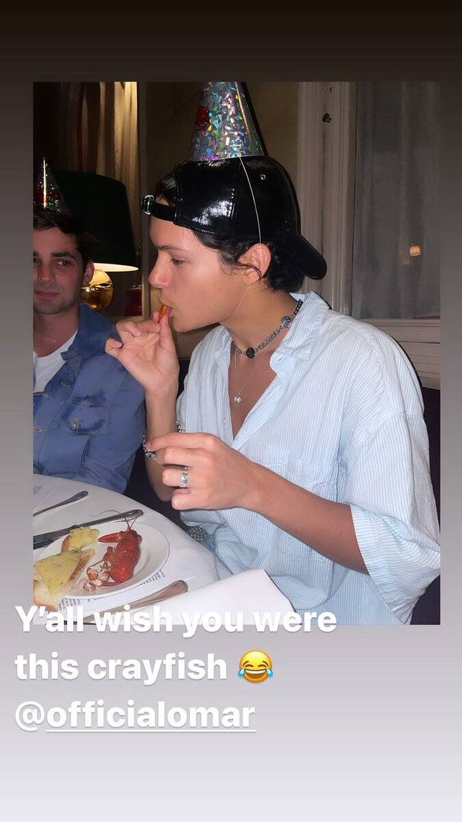 Omar Rudberg Vogue Scandinavia dinner