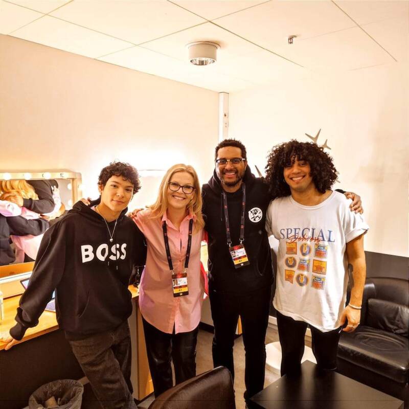 Omar Rudberg Melodifestivalen rehearsals