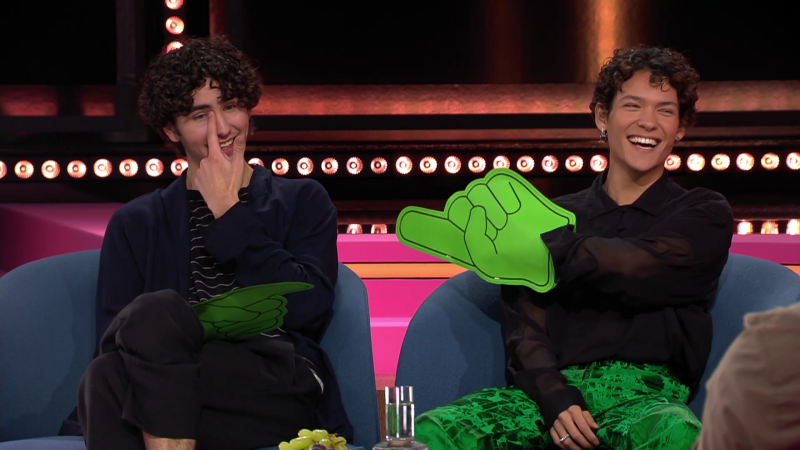 Omar Rudberg Bianca Talkshow