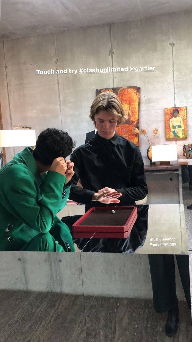 Omar Rudberg Clash de Cartier