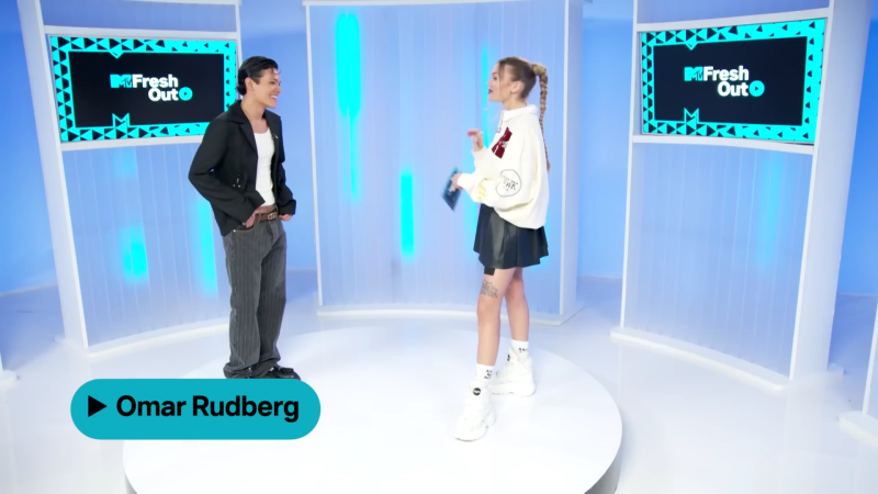 Omar Rudberg MTV UK Fresh Out Live