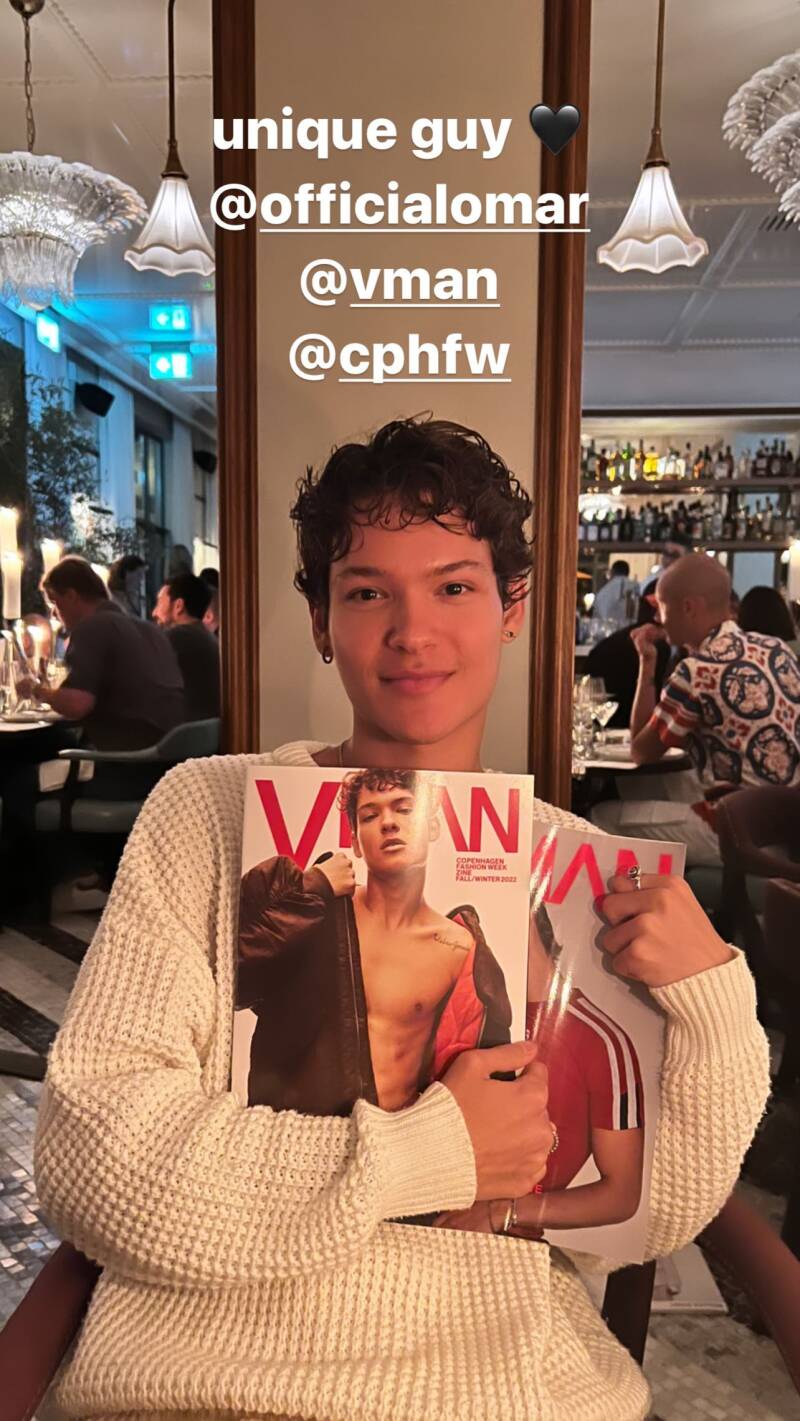 Omar Rudberg Copenhagen Fashion Week 2022