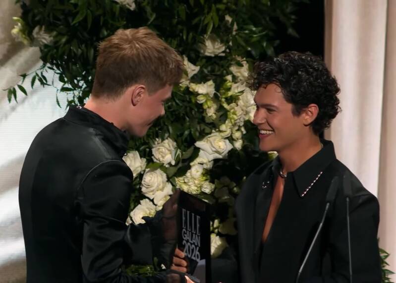 Omar Rudberg Elle Galan 2026