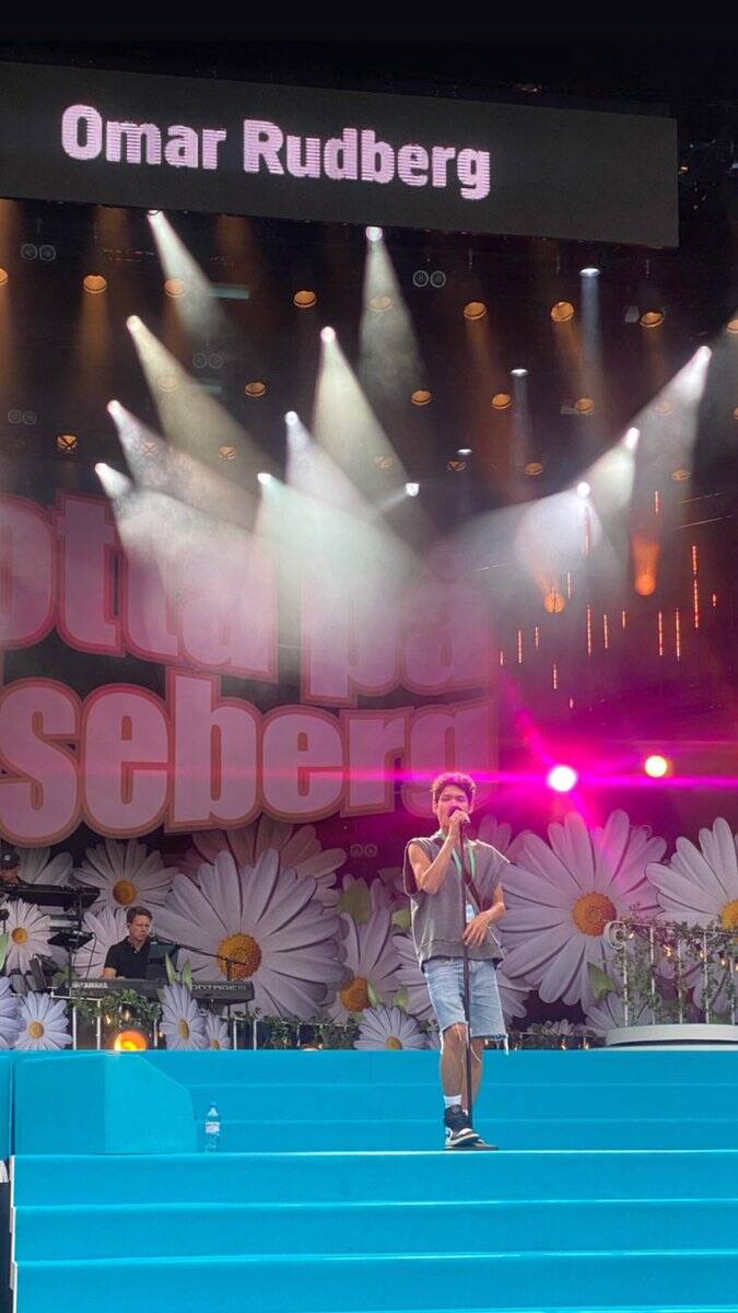 Omar Rudberg Lotta på Liseberg