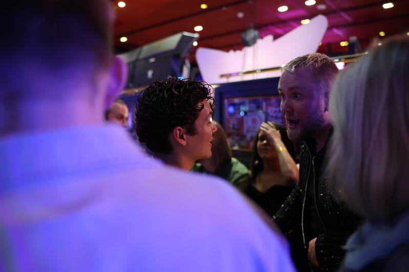 Omar Rudberg Melodifestivalen afterparty 2025