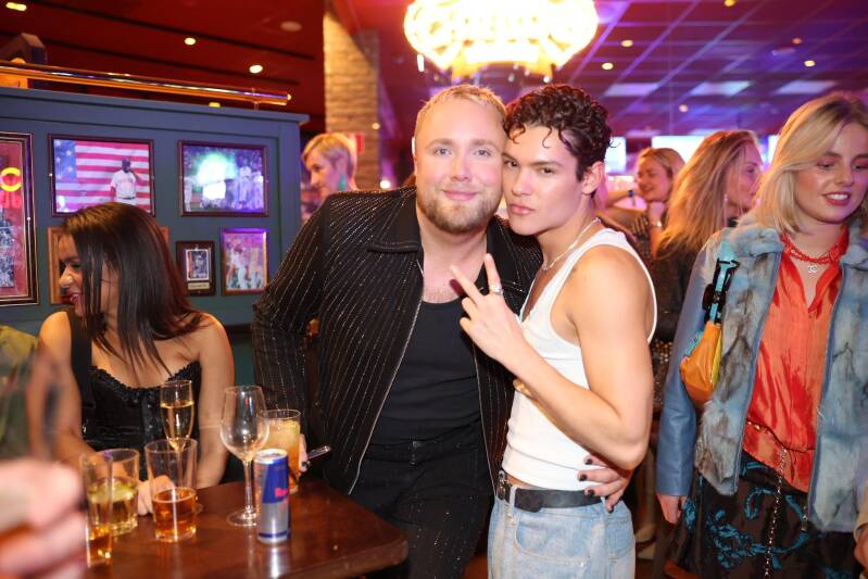 Omar Rudberg Melodifestivalen afterparty 2025