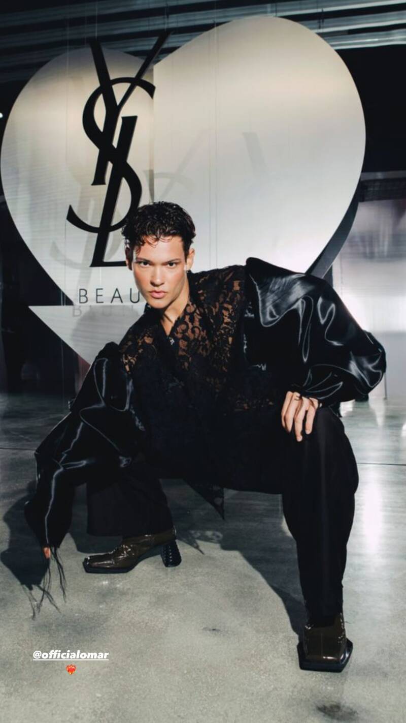Omar Rudberg YSL Beauty Love Game