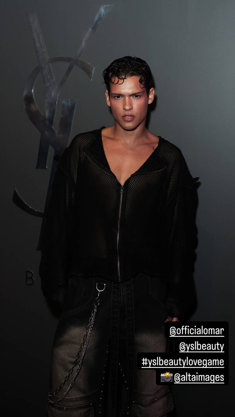 Omar Rudberg YSL Beauty Love Game