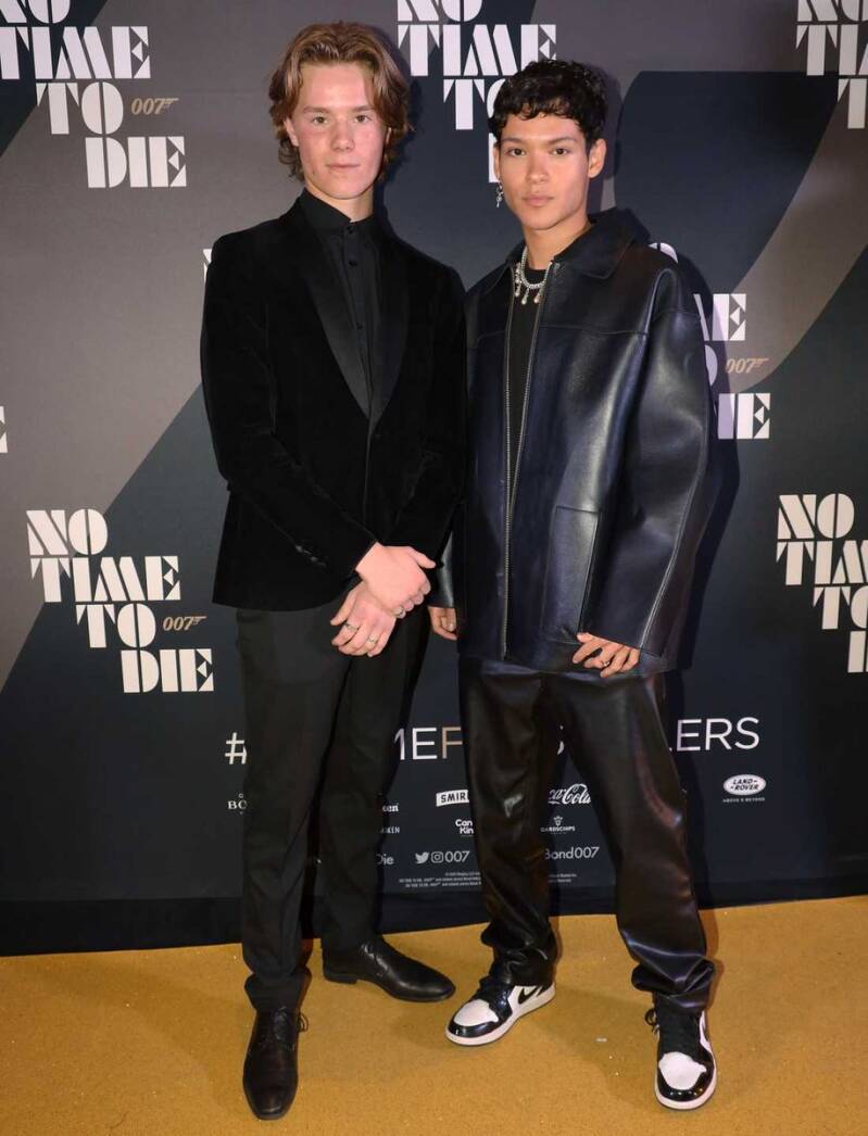 Omar Rudberg No time to die premiere