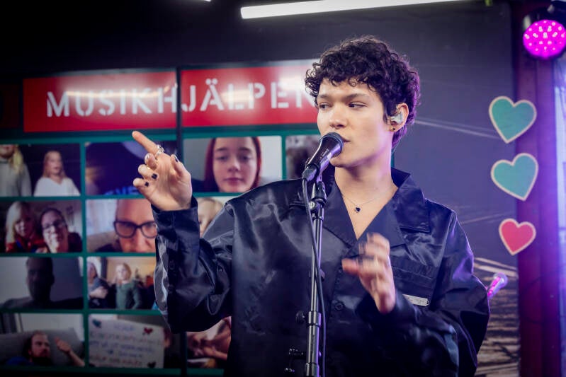 Omar Rudberg Musikhjälpen