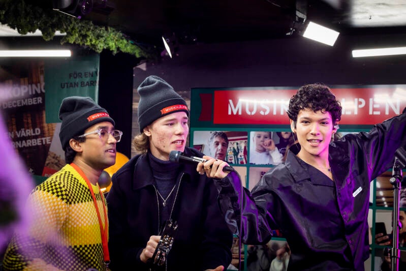 Omar Rudberg Musikhjälpen