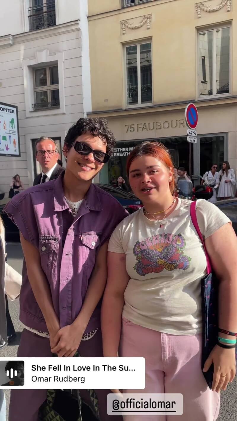 Omar Rudberg Paris Fashion Week June 2023
