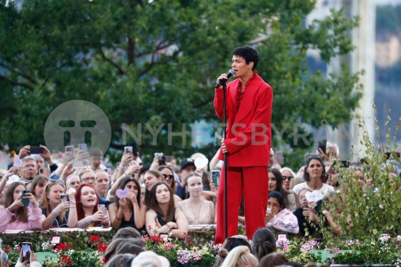 Omar Rudberg Allsång på Skansen 2024