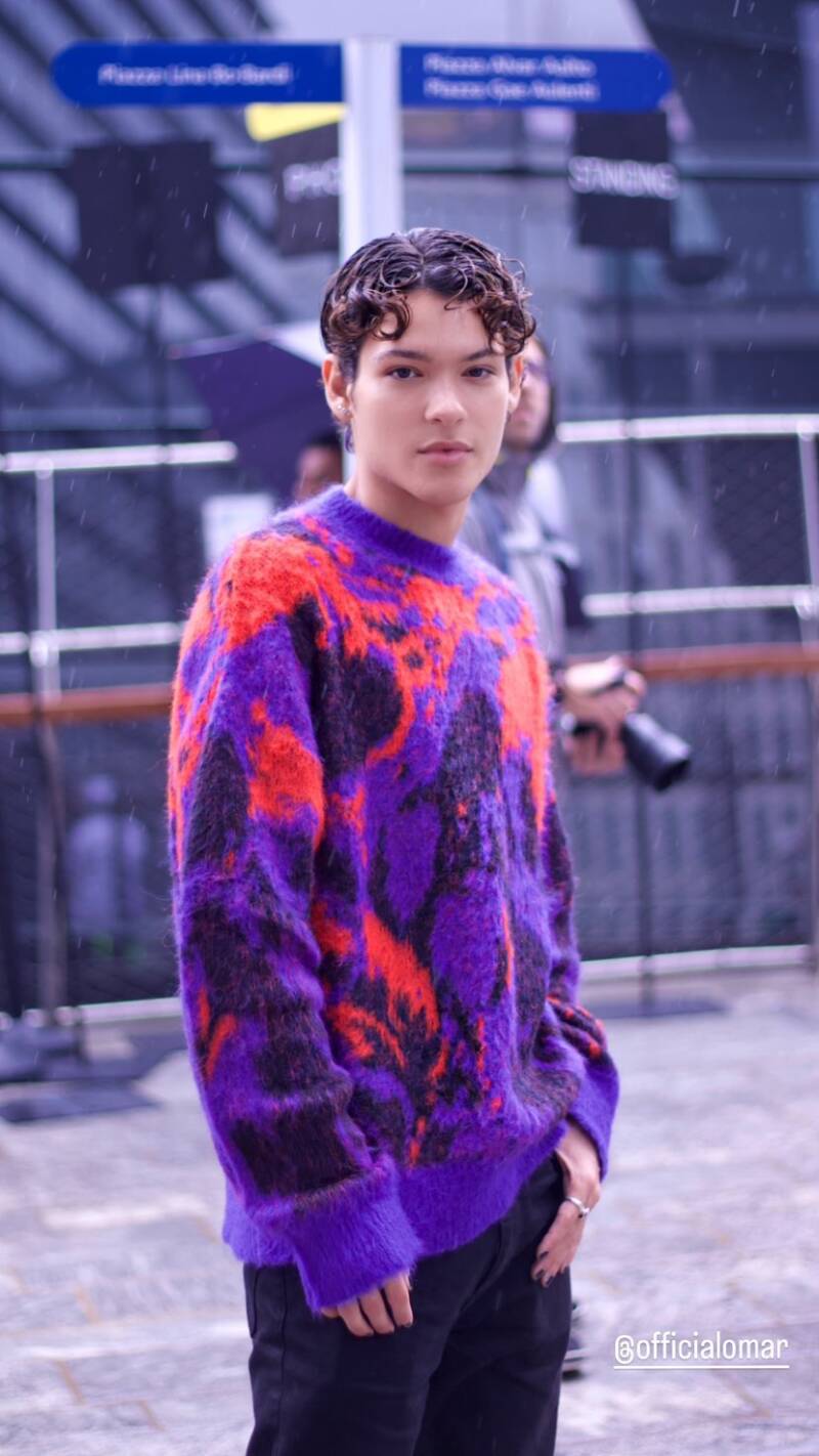 Omar Rudberg Milan Fashion Week 2022