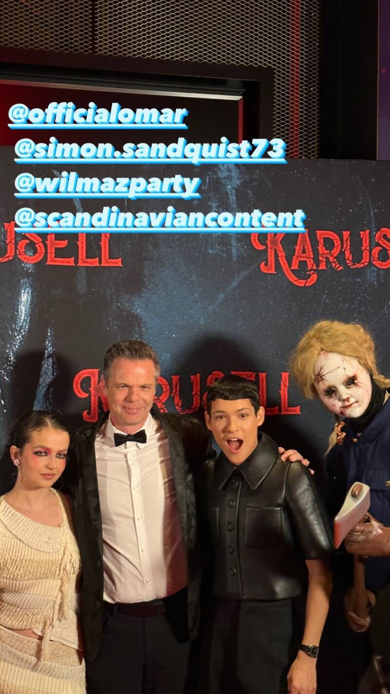 Omar Rudberg Karusell premiere Stockholm