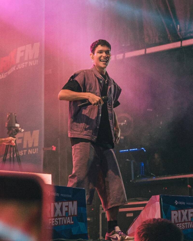 Omar Rudberg Rix FM festival Växjö 2023