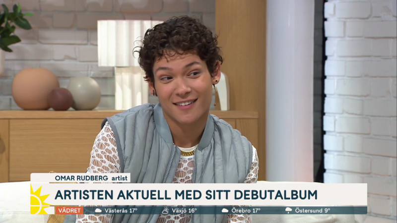 Omar Rudberg Nyhetsmorgon July 2022
