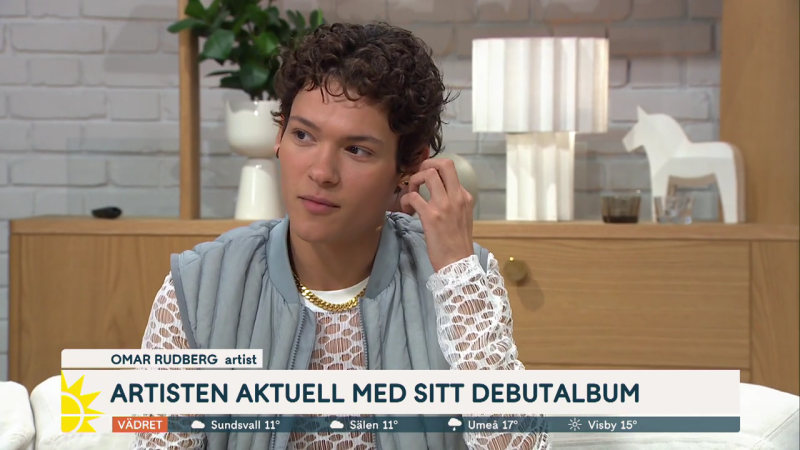 Omar Rudberg Nyhetsmorgon July 2022
