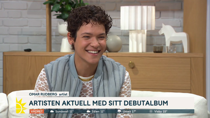 Omar Rudberg Nyhetsmorgon July 2022