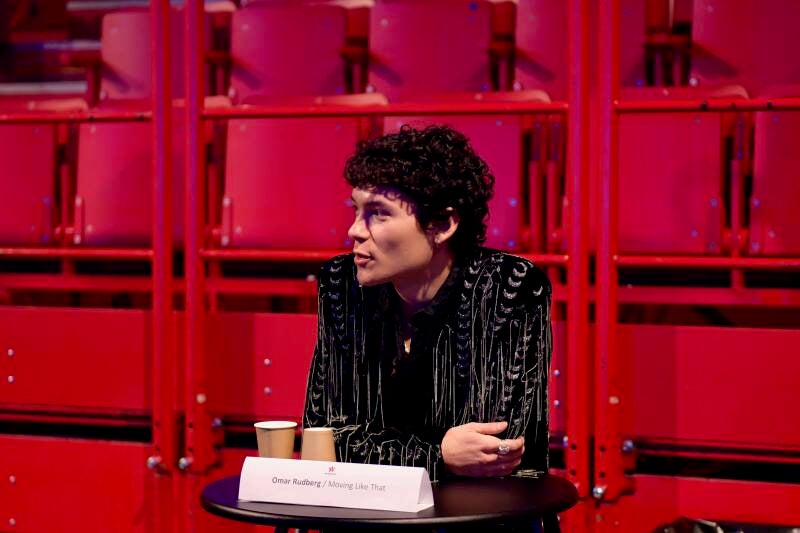 Omar Rudberg Melodifestivalen rehearsals