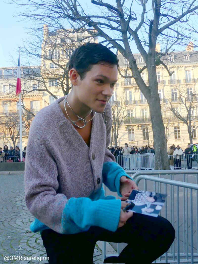 Omar Rudberg Paris Fashion Week January 2024
