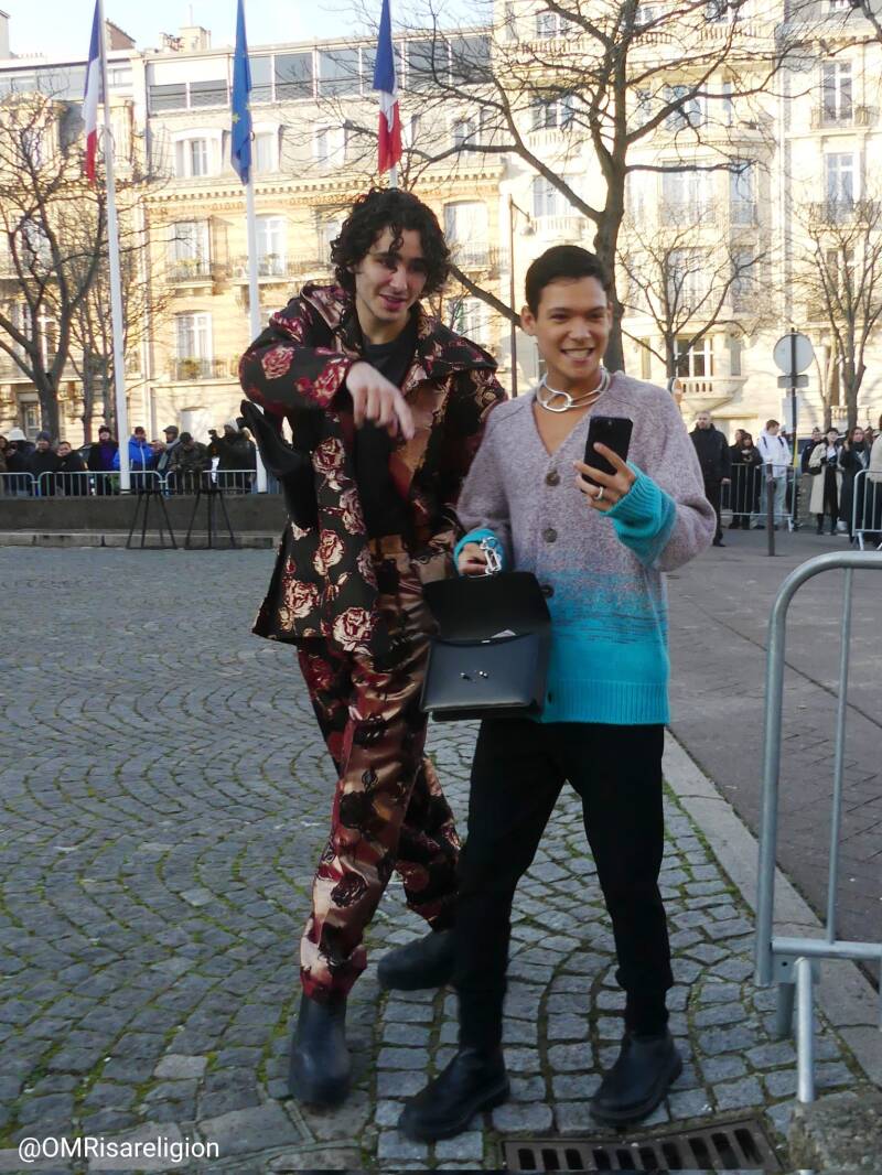 Omar Rudberg Paris Fashion Week January 2024