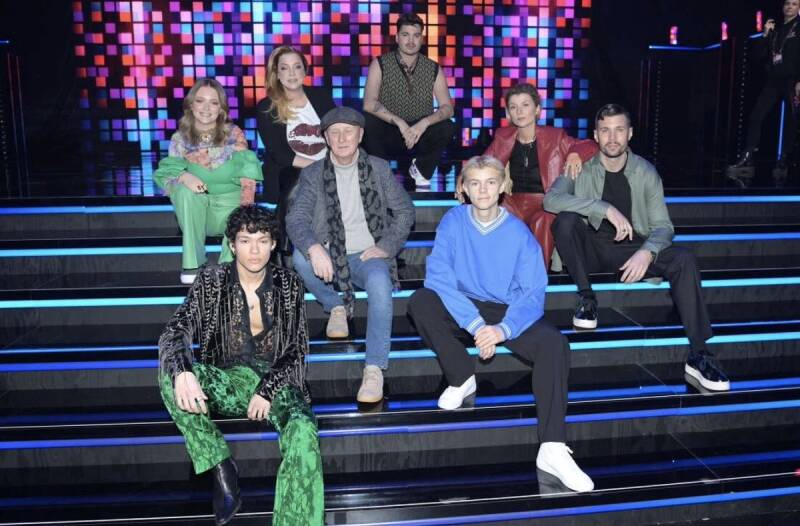 Omar Rudberg Melodifestivalen rehearsals
