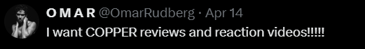 Omar Rudberg Twitter April 2026