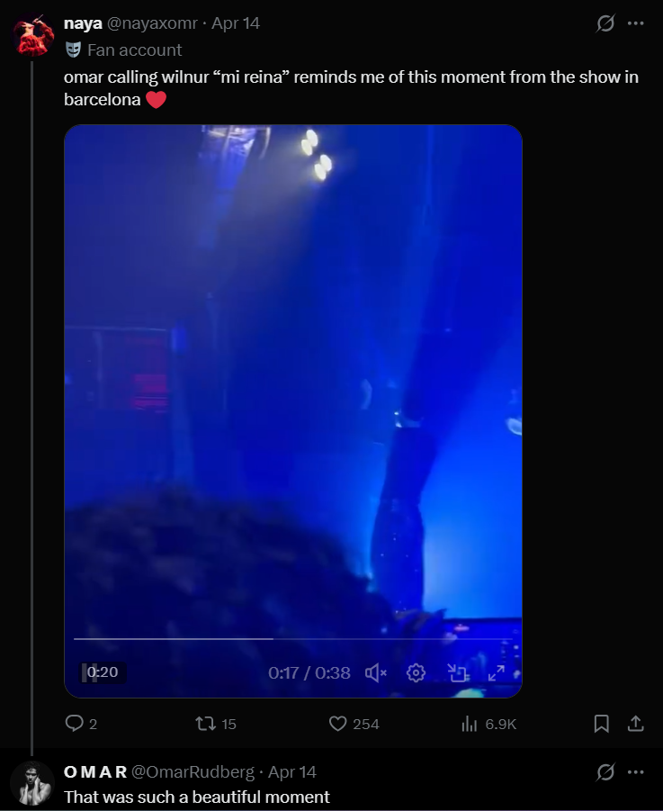 Omar Rudberg Twitter April 2026