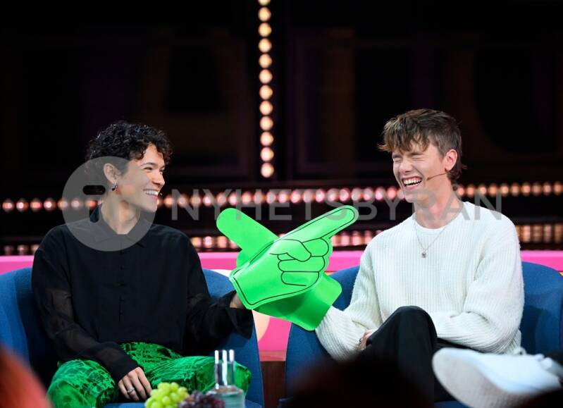 Omar Rudberg Bianca Talkshow