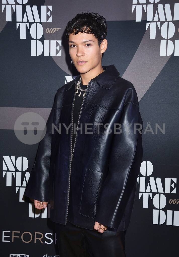Omar Rudberg No time to die premiere