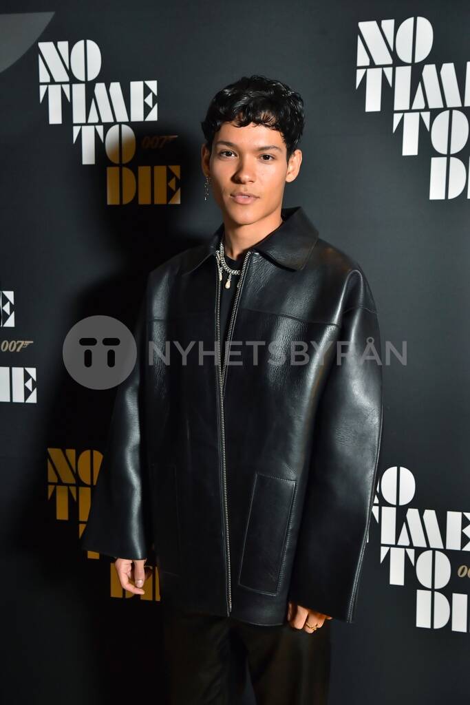 Omar Rudberg No time to die premiere