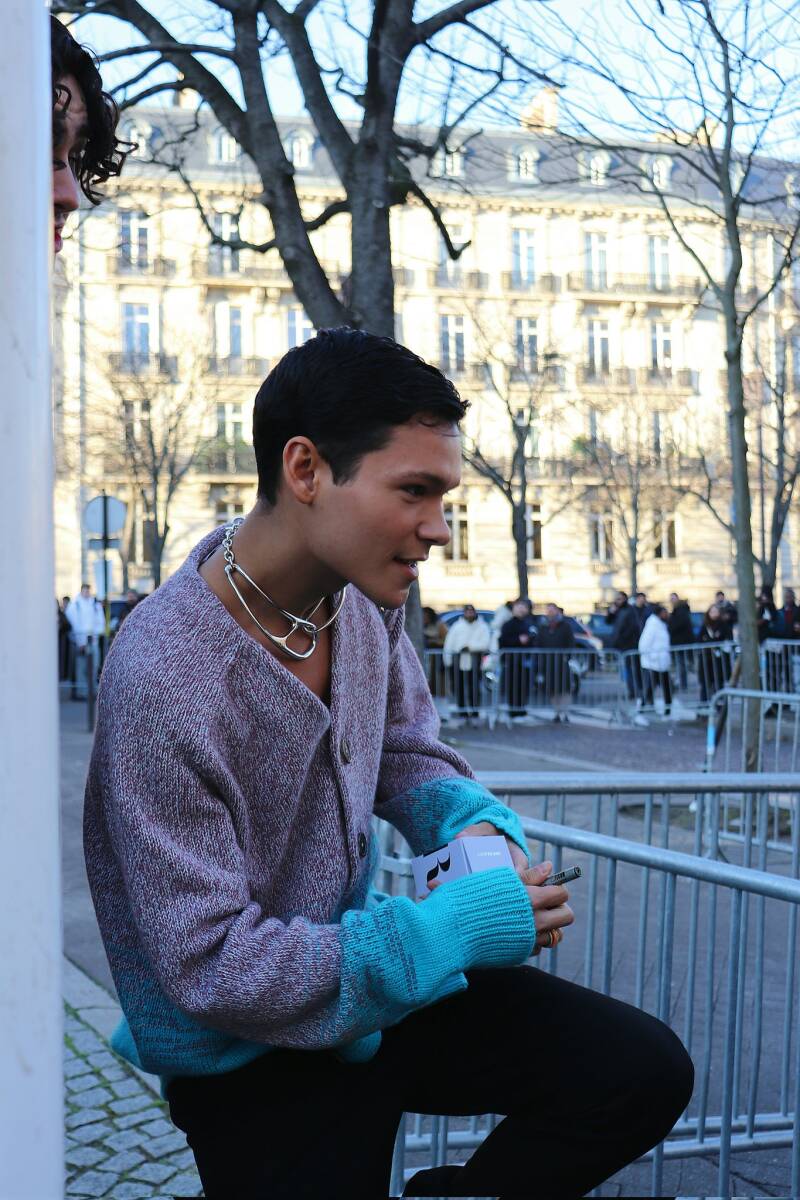 Omar Rudberg Paris Fashion Week January 2024