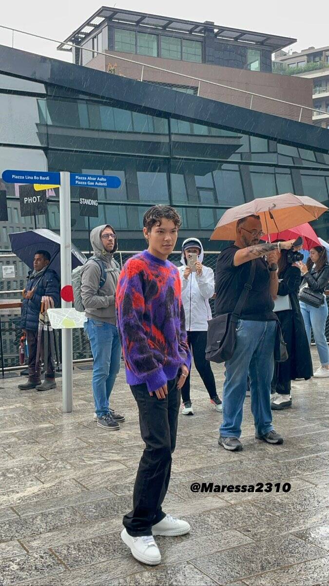 Omar Rudberg Milan Fashion Week 2022