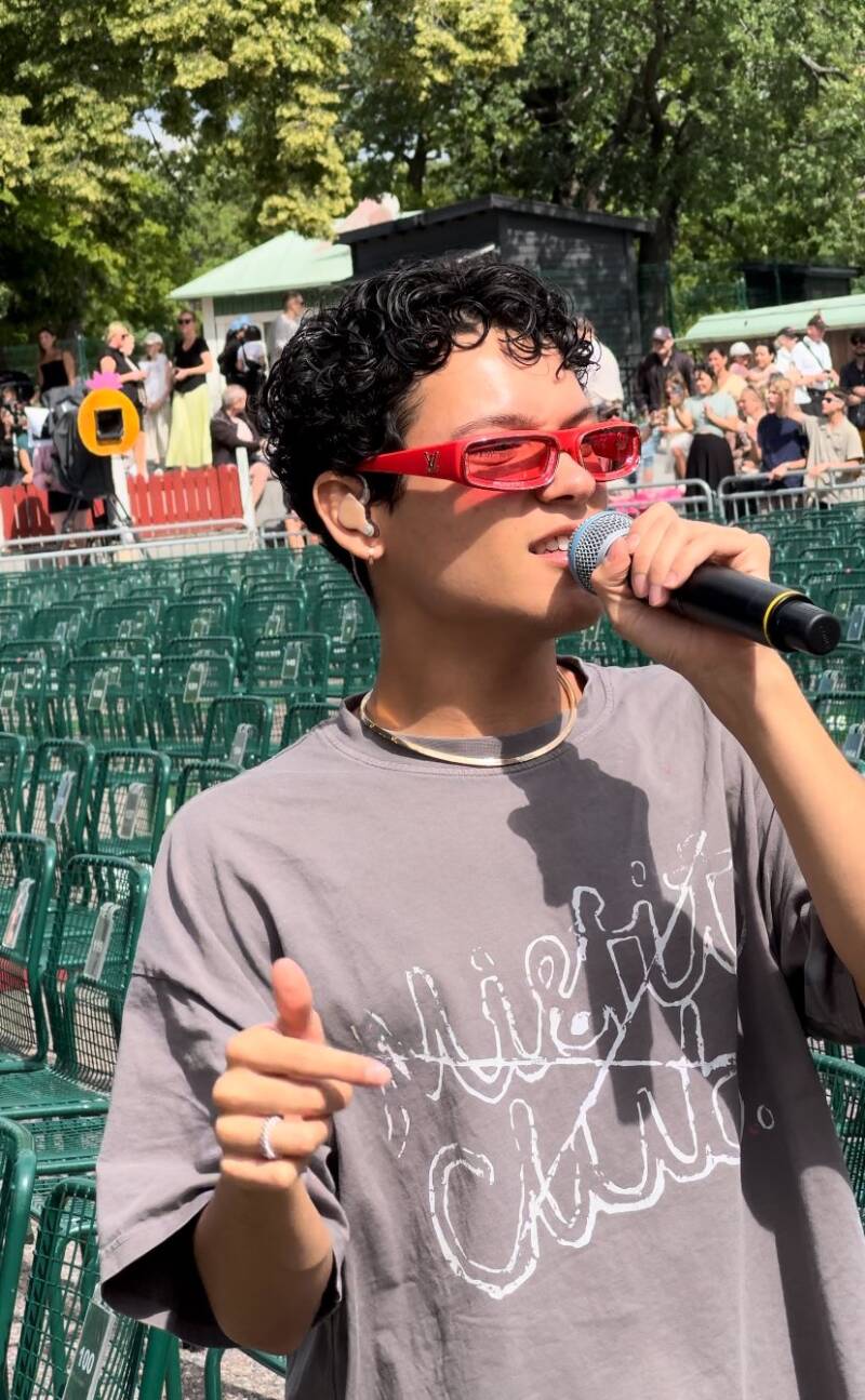 Omar Rudberg Allsång på Skansen 2024