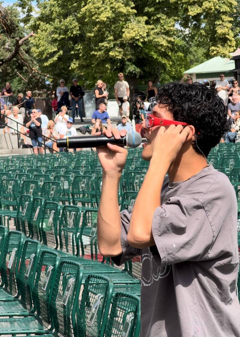 Omar Rudberg Allsång på Skansen 2024
